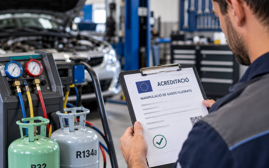 Gasos fluorats: tens les acreditacions al dia?